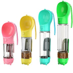 Sorrel | Garrafa de Água para Cães 3 em 1 | Dispensador de Sacos, Armazenamento | BPA-Free, Portátil