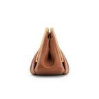 Nora | Bolsa Clutch Origami Pega Dourada Hexagonal