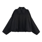Casaco Bomber Mulher | Gola Virada, Mangas Compridas | Vintage