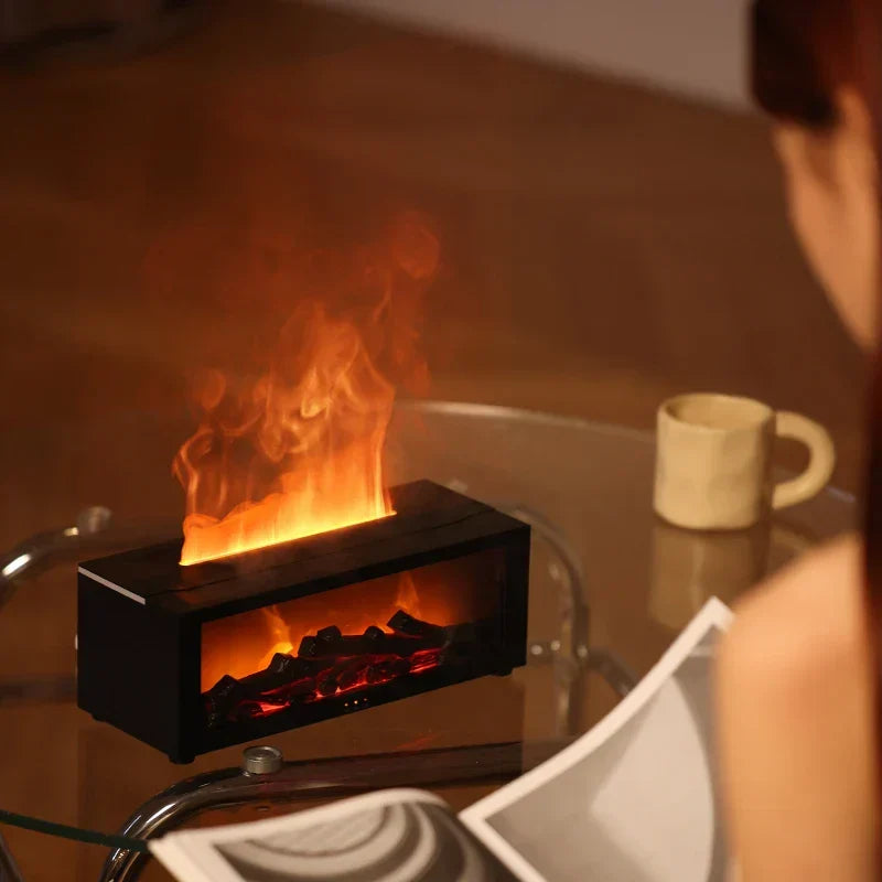 Wilhelmina | Difusor de Aromas 4 em 1 | Humidificador com Luz e Timer | USB, Silencioso