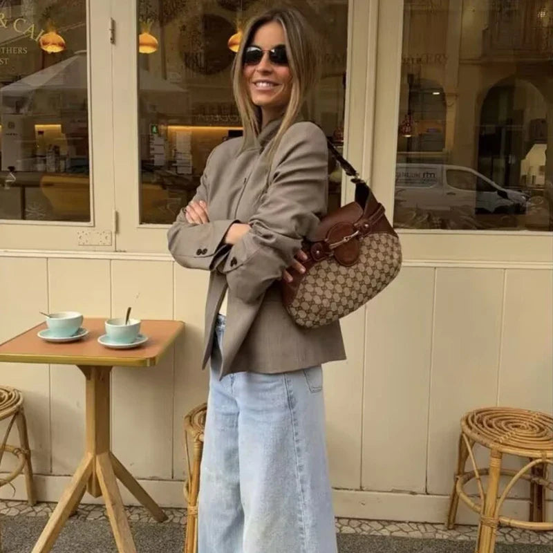 Blazer Feminino | Primavera e Outono | Viagem e Uso Diário