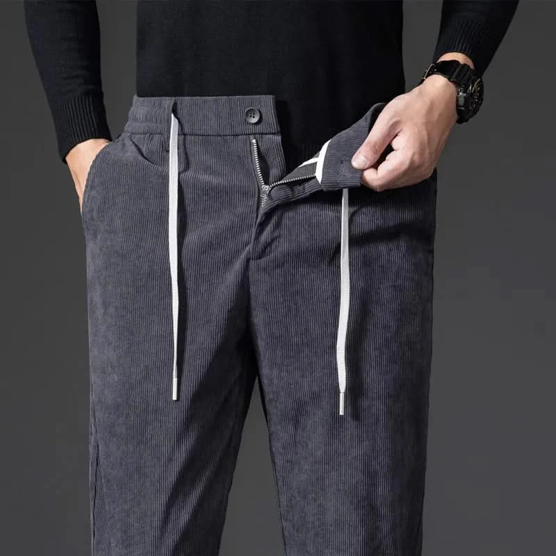 Esma | Calças Chino Corduroy Ajuste Slim