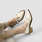 Yasmin | Sapatos Mary Jane Femininos Salto Bloco Baixo