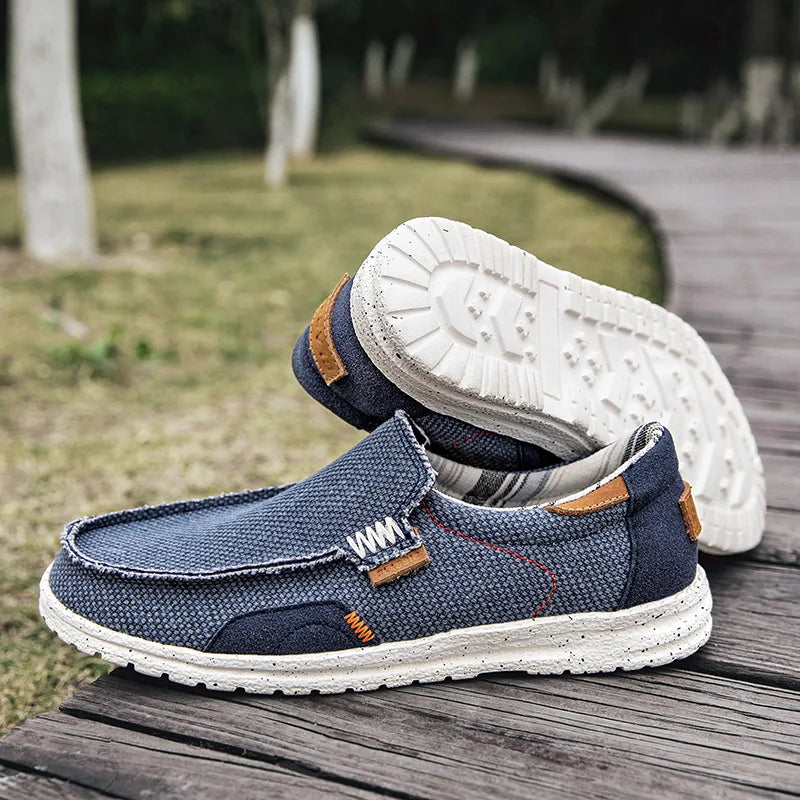 Briar | Mocassins de Lona Acolchoados