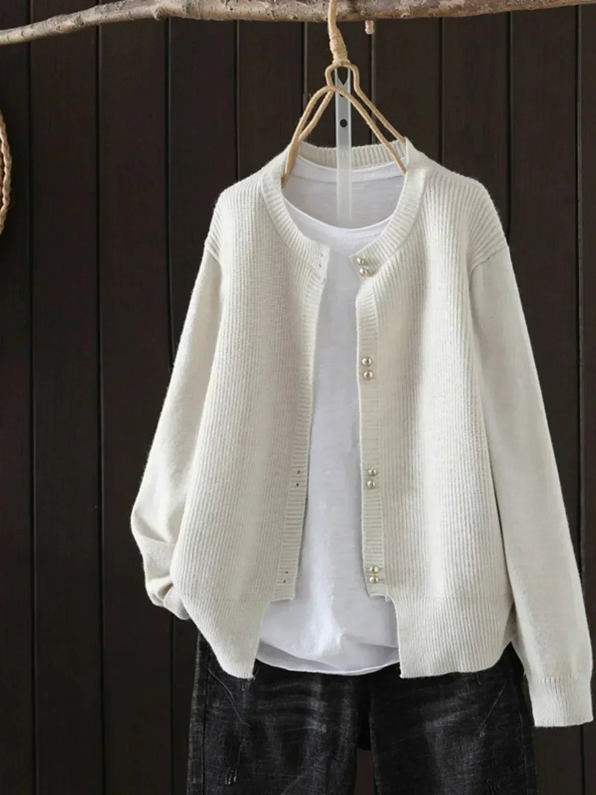 Luna | Cardigan Feminino com Botões