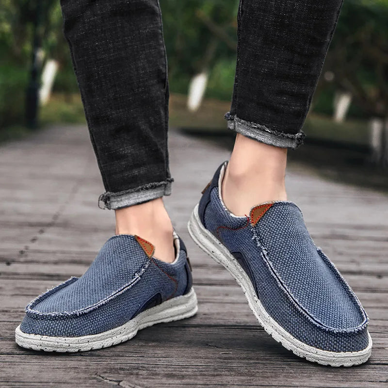 Briar | Mocassins de Lona Acolchoados