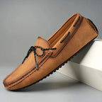 Thea | Mocassins Couro Leve Bico Redondo