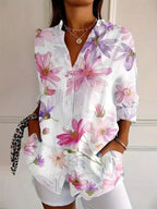 Odette | Blusa Feminina Estampada Colorida