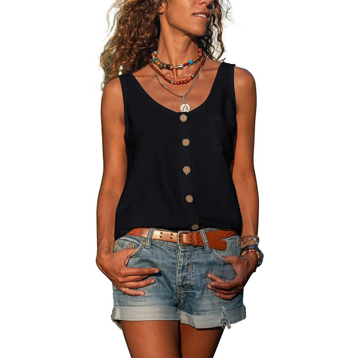 Dahlia | Mulher Tank Top Slim