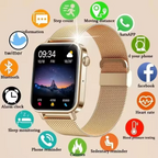 Smartwatch Feminino Monitor de Saúde Slim