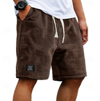 Hazel | Homem Calções Waffle Relaxed Fit