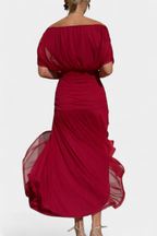 Selene | Vestido Floral Feminino Decote V Saia Longa