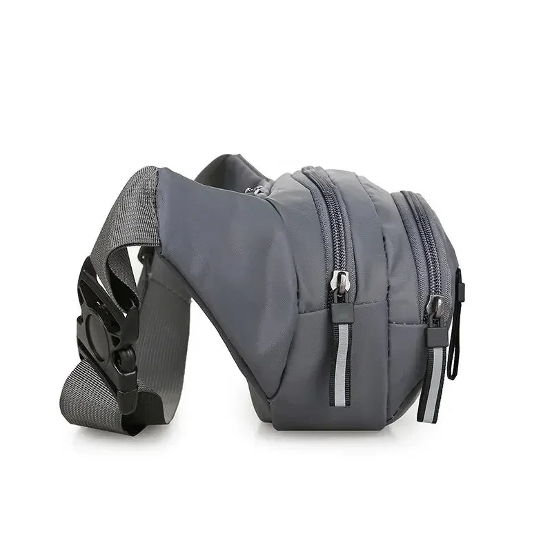 Bolsa de Cintura Masculina | Antifurto, Ultrafina | Tecido Canvas