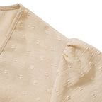 Birdie | Vestido Feminino Mini Decote V Babado