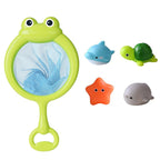 Brinquedos de Banho Luminosos | Animais para Bebé | Set com Rede Della