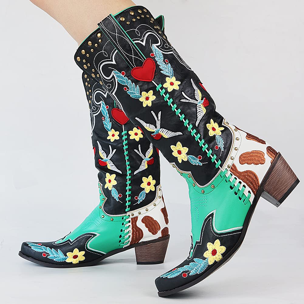 Jade | Mulher Botas Cowboy