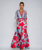 Vestido Envolvente Floral | Verão, Ajuste Lisonjeiro