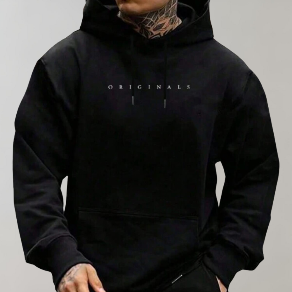 Lena | Homem Hoodie Oversized com Bolso Canguru