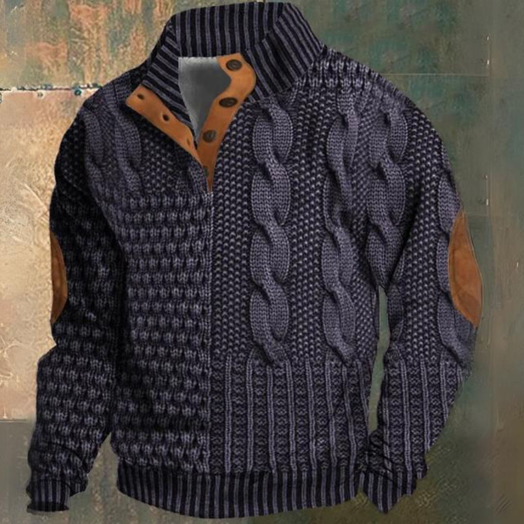 Maren | Homem Camisola Quente Tricot