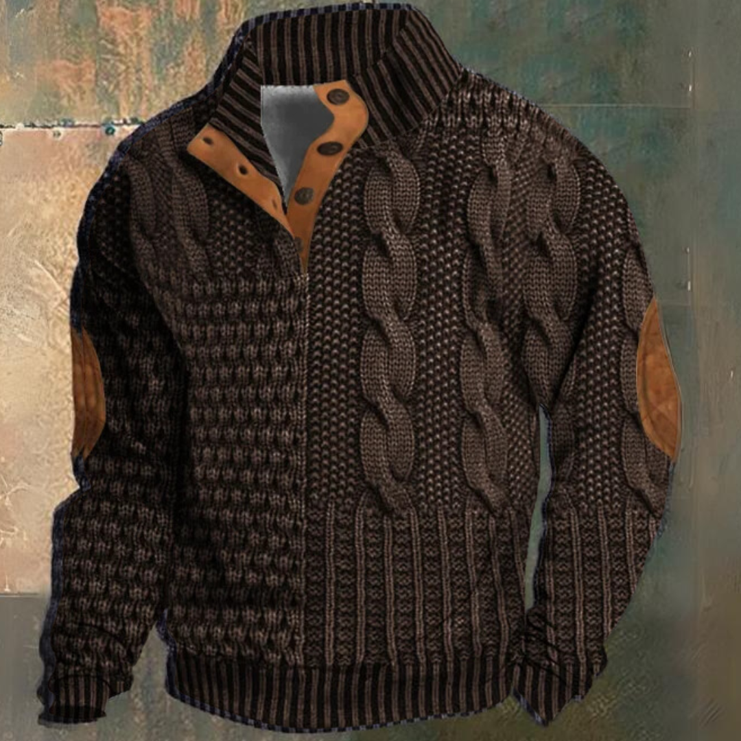 Maren | Homem Camisola Quente Tricot