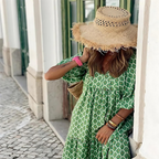 Zara | Vestido Feminino Casual Confortável