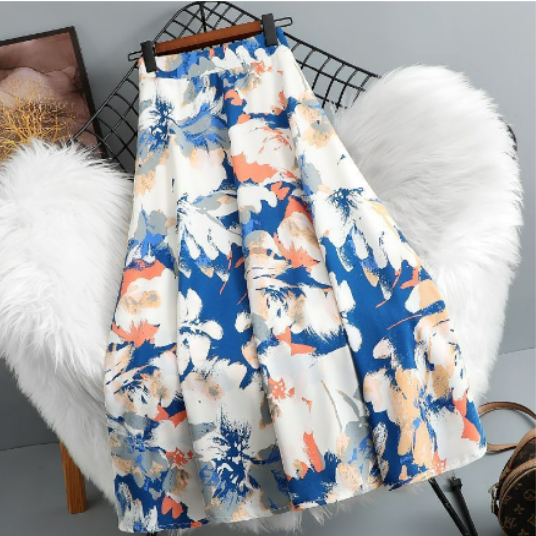 Nova | Saia Feminina Linha A Floral