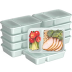 Marlow | Recipientes Alimentares Reutilizáveis | Conjunto 20 Peças, 2 Compartimentos | Sem BPA