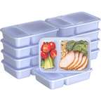 Marlow | Recipientes Alimentares Reutilizáveis | Conjunto 20 Peças, 2 Compartimentos | Sem BPA