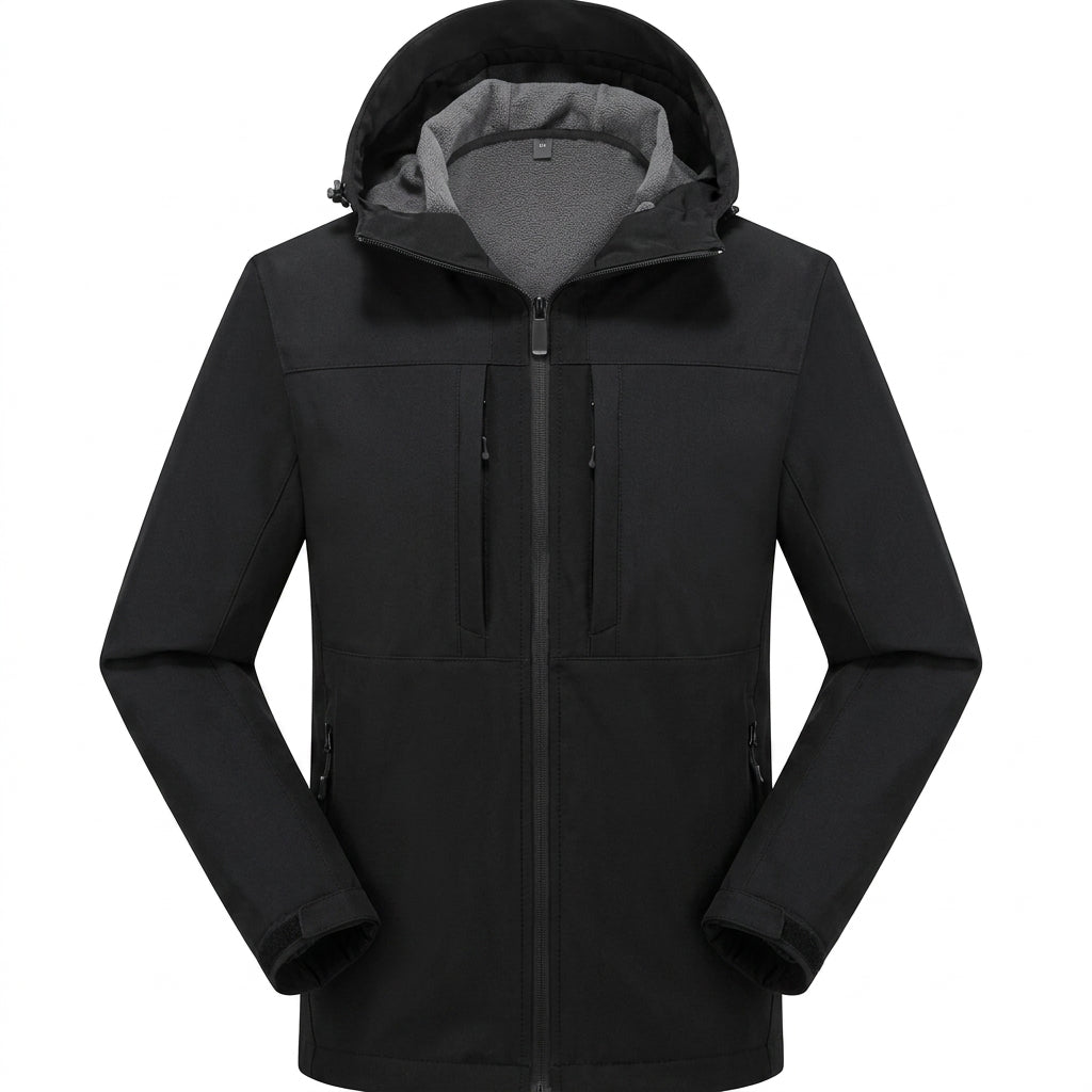 Jaqueta Impermeável Homem | Softshell Respirável, Proteção Chuva