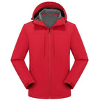 Jaqueta Impermeável Homem | Softshell Respirável, Proteção Chuva