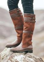 Botas de Couro para Mulheres | Altura do Joelho, à Prova d'Água