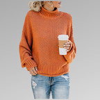 Nina | Camisola Feminina Gola Alta Malha
