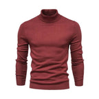Calla | Homem Camisola Canelada Gola Alta Quente
