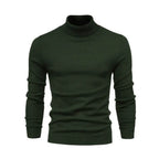 Calla | Homem Camisola Canelada Gola Alta Quente