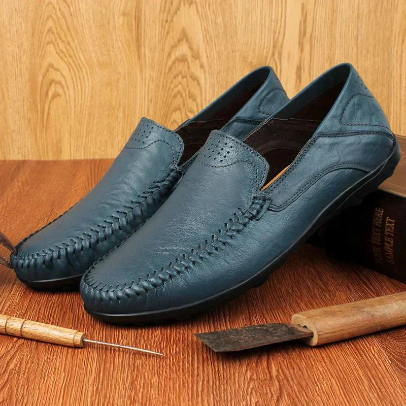 Thalia | Mocassins de Couro Masculinos Italianos