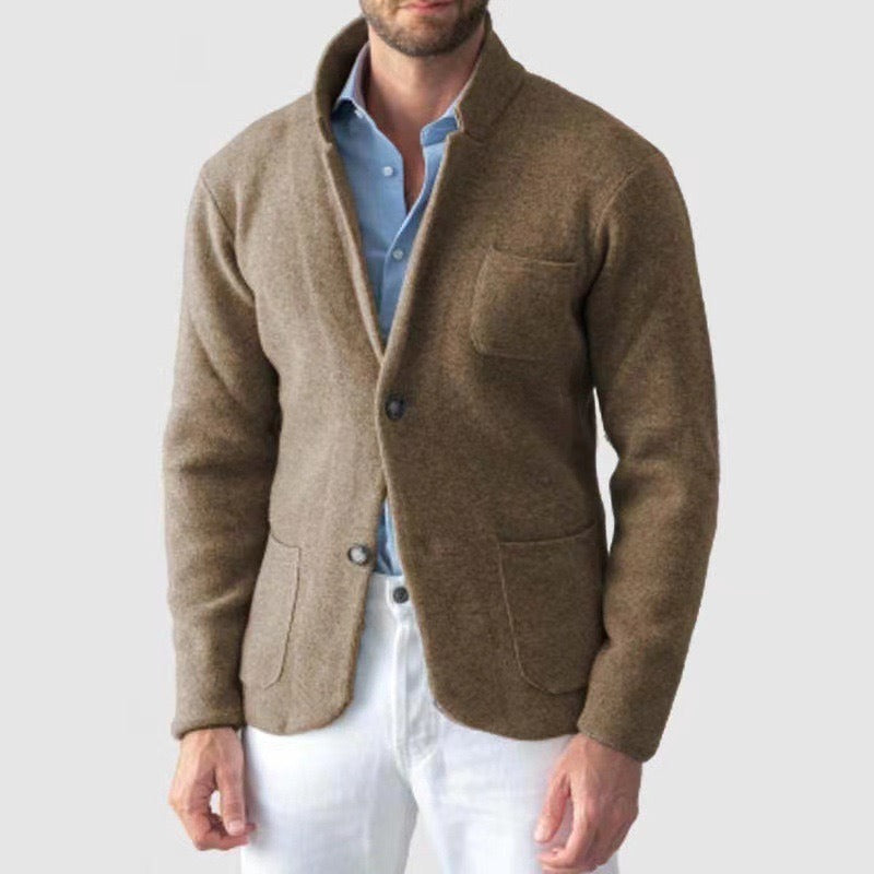 Cardigan Masculino | Tricô Macio, Confortável | Estilo Casual Elegante