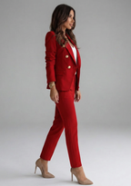Dione | Conjunto Feminino Blazer Duplo Abotoamento com Calças