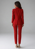 Dione | Conjunto Feminino Blazer Duplo Abotoamento com Calças
