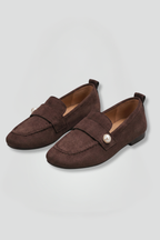 Ottavia | Mocassins Femininos Bico Quadrado Slip-On