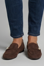 Ottavia | Mocassins Femininos Bico Quadrado Slip-On