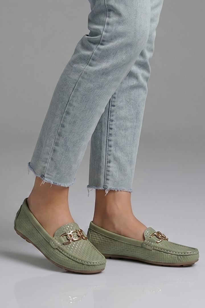 Linnea | Mocassins Femininos Bico Redondo Slip On