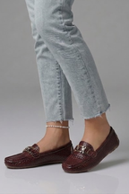 Linnea | Mocassins Femininos Bico Redondo Slip On