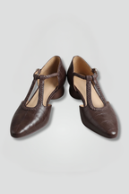 Iris | Sapatilhas Mary Jane Femininas Bico Fino Fivela
