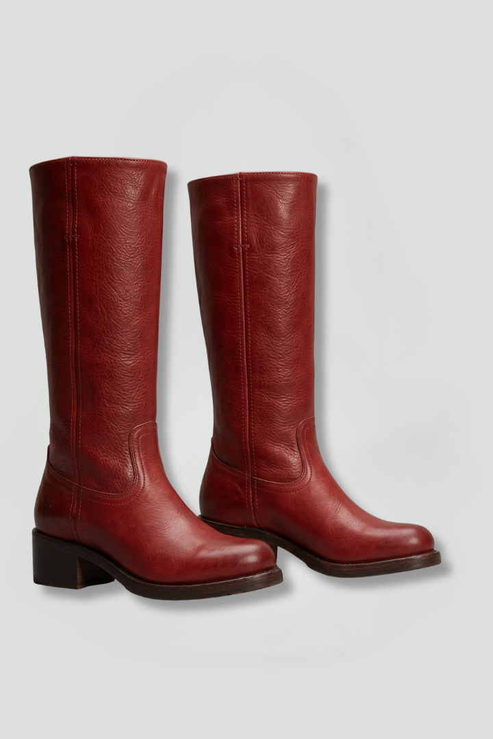 Delphine | Botas Ortopédicas Femininas Cano Médio Salto Bloco