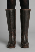 Delphine | Botas Ortopédicas Femininas Cano Médio Salto Bloco