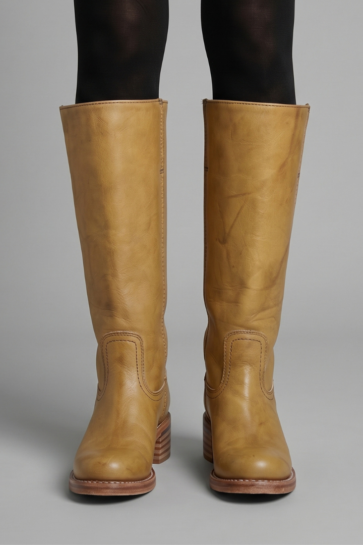 Delphine | Botas Ortopédicas Femininas Cano Médio Salto Bloco