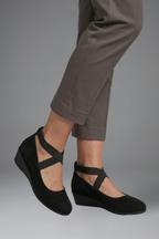 Birdie | Sapatos Rasos Ortopédicos Femininos Elásticos