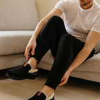 Kira | Homem Loafer Lã Sintética Slip-On Quente