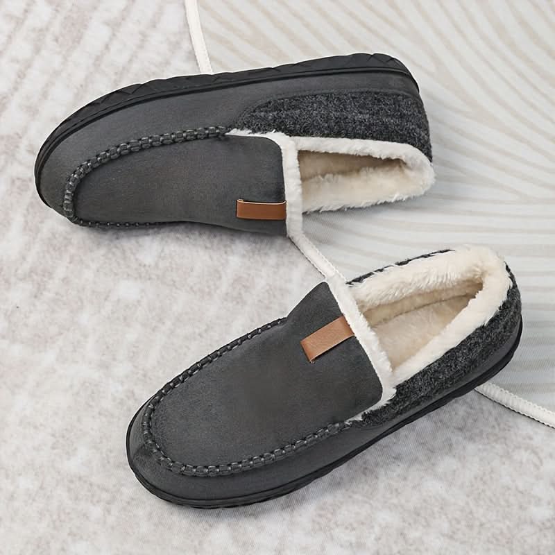 Kira | Homem Loafer Lã Sintética Slip-On Quente