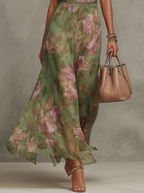 Wynne | Vestido Maxi Floral Halter Feminino